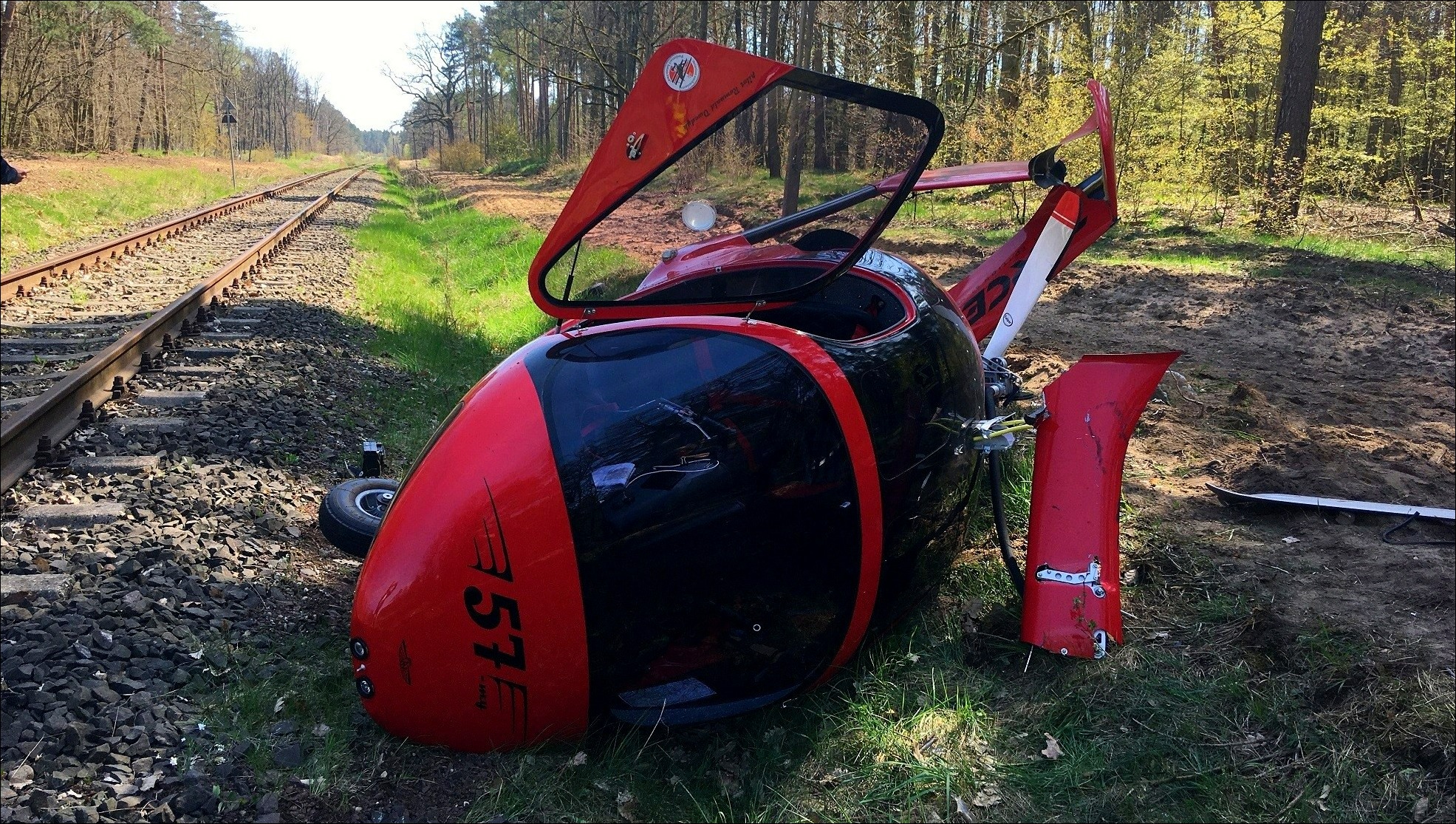 PKBWL report – Accident, Gyrocopter TERCEL (SP-XERO), Toruń, 9/05/2021