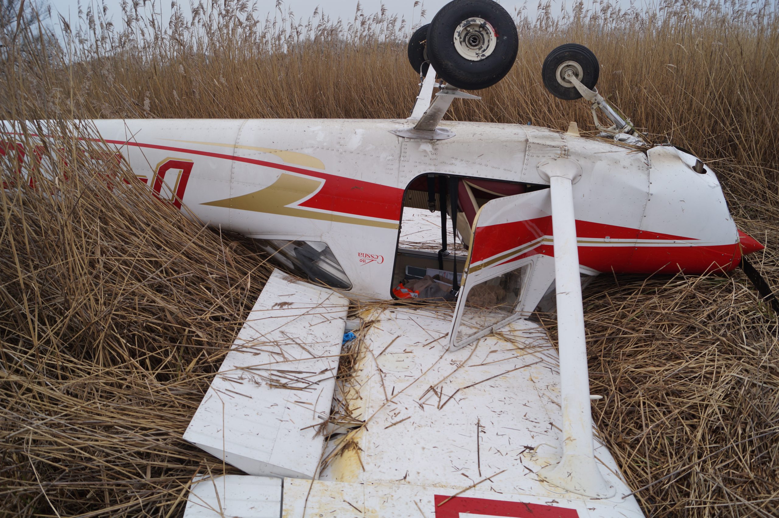 Raport wstępny PKBWL – wypadek, Cessna 150 (D-EKIQ), Warszawa/Wawer, 1/03/2024